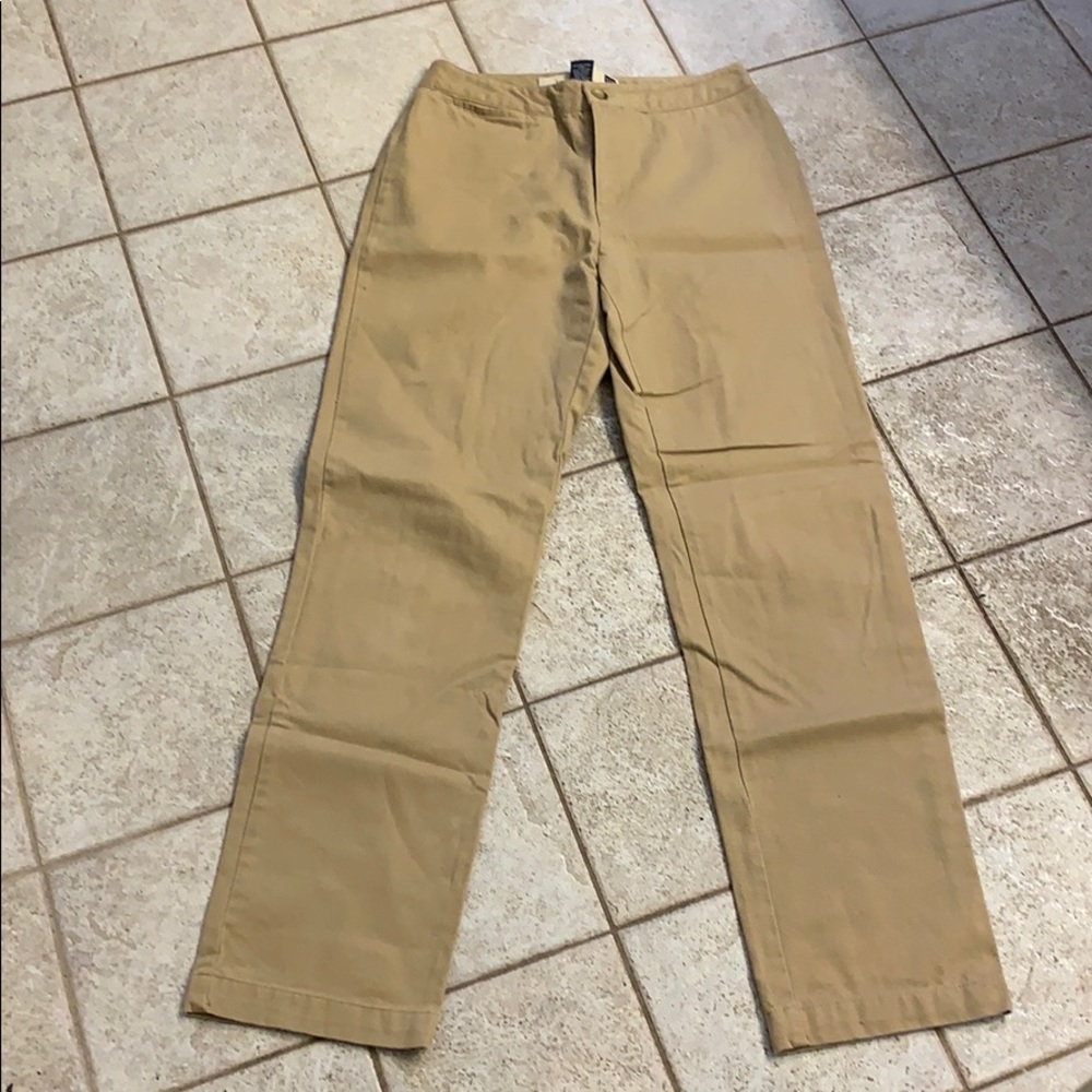 Gap low rise khakis